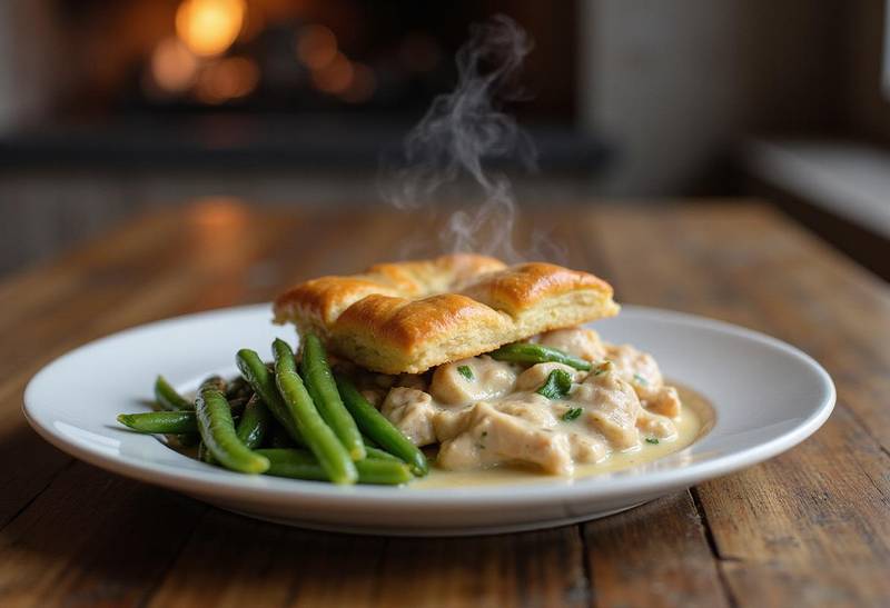 The Art of Crafting a Homemade Chicken Pot Pie with a Flaky Crust