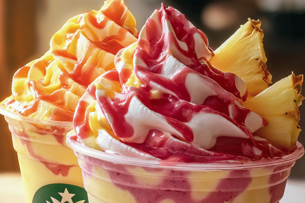 Sipping Sunshine: The Ultimate Guide to Pineapple Strawberry Frappuccino with Whipped Cream