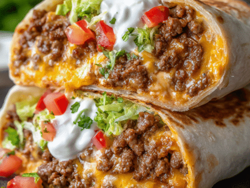5-Step Ultimate Nacho Cheese Beef Wrap – Absolutely Delicious!