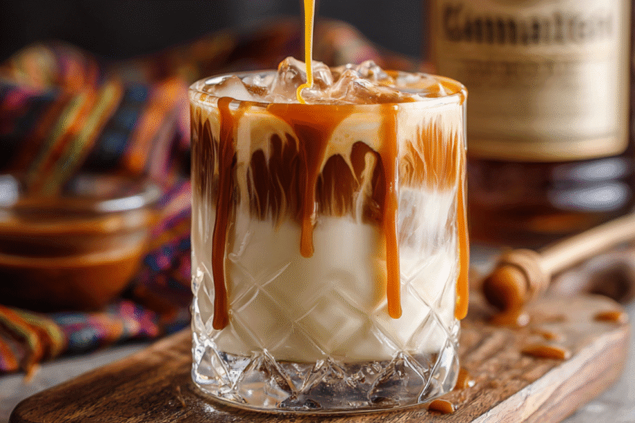 🍸 Salted Caramel Butterscotch White Russian – Creamy, Sweet & Irresistibly Smooth!
