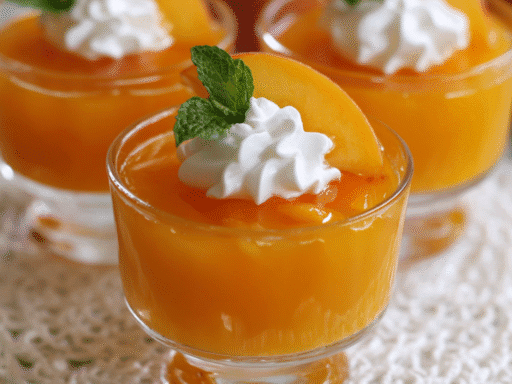 🍑 Peach Jello Shots – Sweet, Juicy & 3-Step Summer Fun!