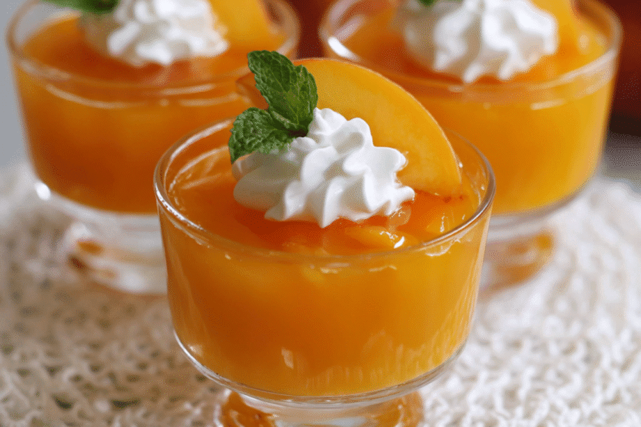 🍑 Peach Jello Shots – Sweet, Juicy & 3-Step Summer Fun!