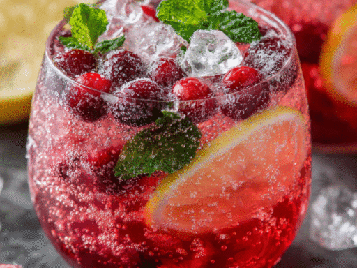 🎅 Santa’s North Pole Glow Punch – Magical Holiday Sparkle in a Glass