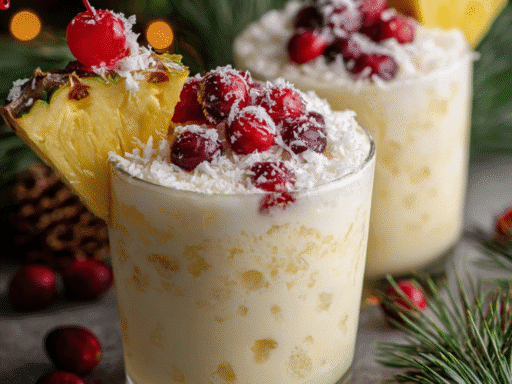 🎅 Santa Coladas – Tropical Christmas Cheer in a Glass