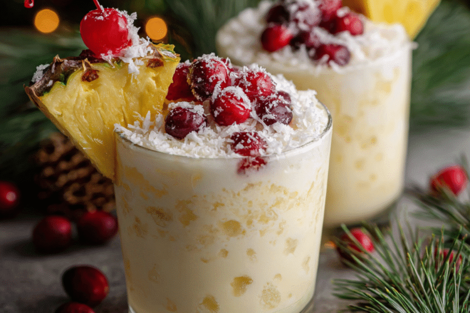 🎅 Santa Coladas – Tropical Christmas Cheer in a Glass