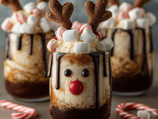 These Reindeer Root Beer Floats Will Melt Hearts This Christmas ❤️🦌