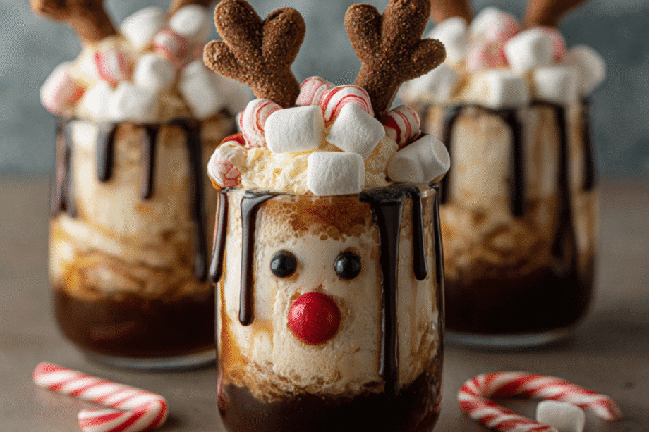 These Reindeer Root Beer Floats Will Melt Hearts This Christmas ❤️🦌