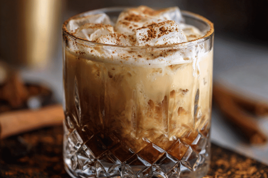 🕯️ A Cozy Twist on a Classic: The Cinnamon Vanilla White Russian You’ll Crave