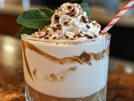 ❄️ Sip the Magic: Peppermint White Russian for the Holidays