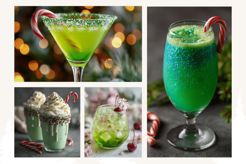 4 Magical Grinch Mocktails – Festive Holiday Drinks Guide