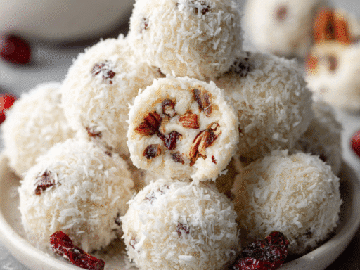 White Christmas Rum Balls – A Sweet Snowy Holiday Treat
