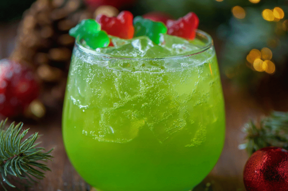⭐ Grinch Punch That Brings Christmas Magic to Every Sip