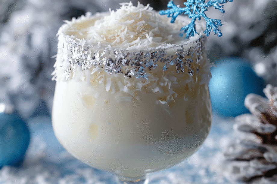 ❄️ Winter Wonderland Mocktail – A Magical Snowy Drink for the Holidays