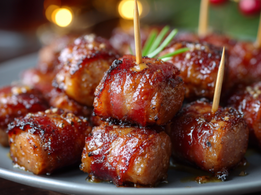 Kilted Sausage Bites – The Ultimate Sweet, Smoky & Savory Party Appetizer