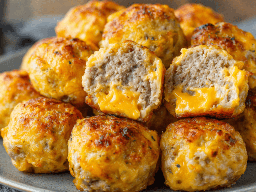 Rotel Cream Cheese Sausage Balls – The Ultimate Cheesy Party Appetizer