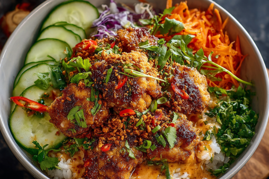 🍗 Ultimate Bang Bang Chicken Bowl: The Crispy, Creamy Comfort Bowl Everyone Craves