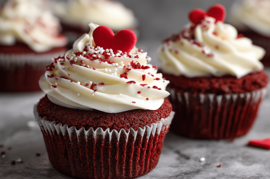 Red Velvet Cupcakes – The Ultimate Bakery-Style Recipe (Soft, Moist & Irresistible)