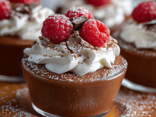 Chocolate Mousse Cups – The Ultimate Elegant Dessert for Any Occasion