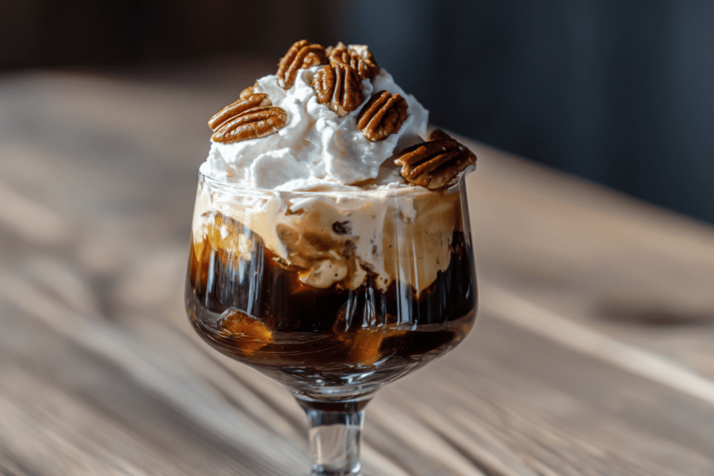 Maple Pecan Espresso Mocktail – A Rich, Cozy Coffee Treat Without Alcohol