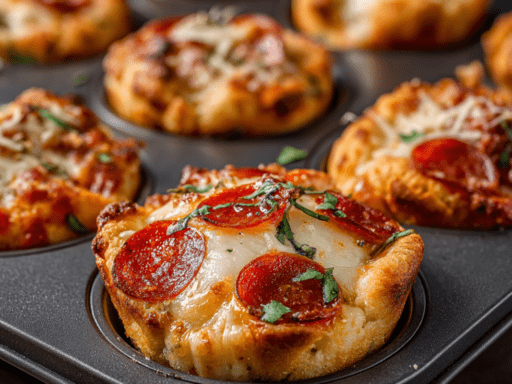Muffin Pan Pizza Cups (The Ultimate Bite-Sized Pizza Recipe Everyone Loves)