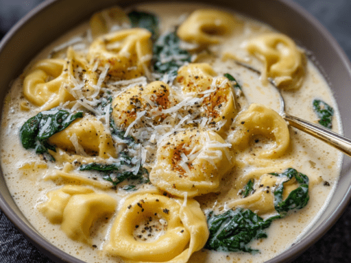 Creamy Tortellini Soup (The Ultimate Cozy One-Pot Comfort Recipe)