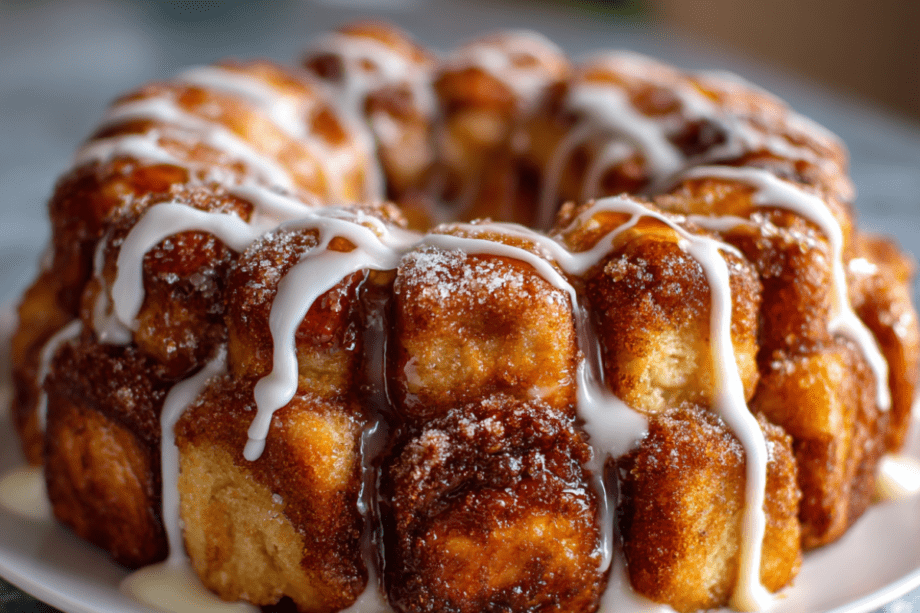 Cinnamon Roll Monkey Bread (Pull-Apart, Gooey & Irresistibly Sweet)